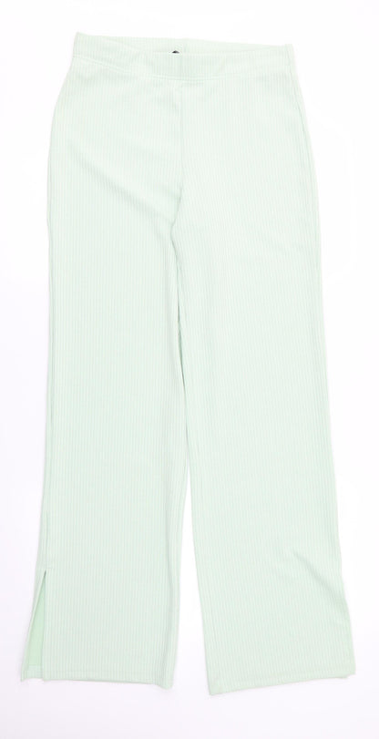 Womens UK Size M Divided Regular Fit  Green Trousers