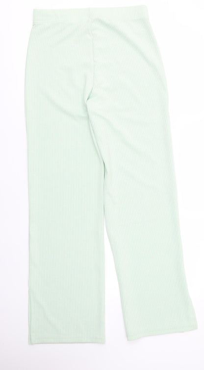 Womens UK Size M Divided Regular Fit  Green Trousers