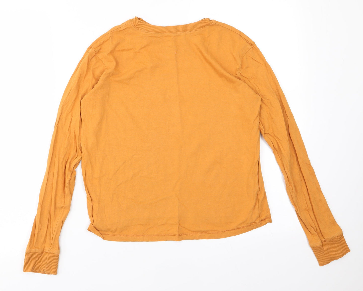 Tbar Womens Yellow   Basic T-Shirt Size XS