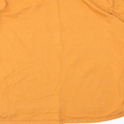 Tbar Womens Yellow   Basic T-Shirt Size XS
