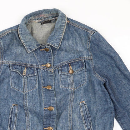 Womens UK Size 10 Topshop Blue Jacket