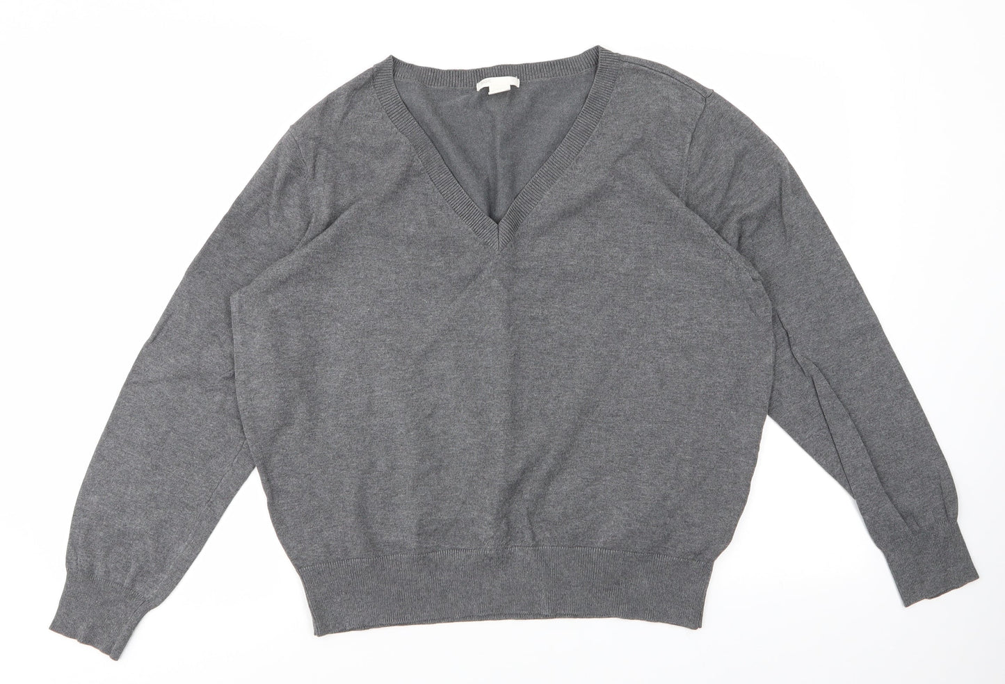 H&M Mens Grey   Pullover Jumper Size L