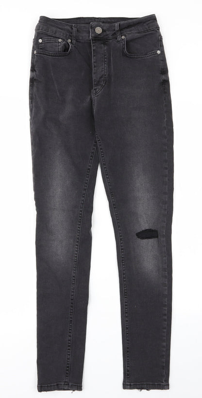 Boohoo Man Mens Grey   Skinny Jeans Size 30 in L28 in