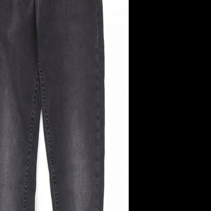 Boohoo Man Mens Grey   Skinny Jeans Size 30 in L28 in