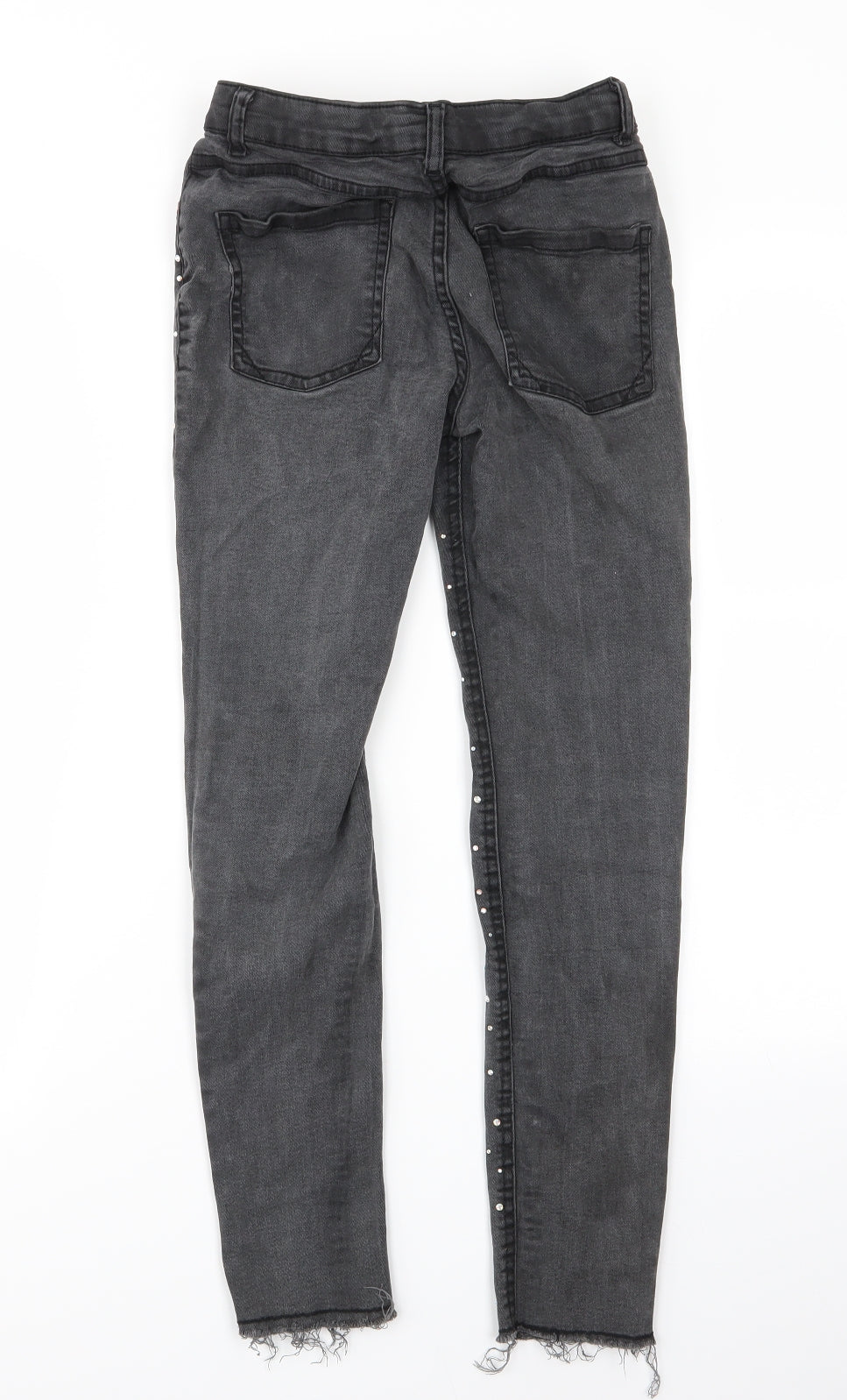 Denim Co Girls Grey   Skinny Jeans Size 11-12 Years