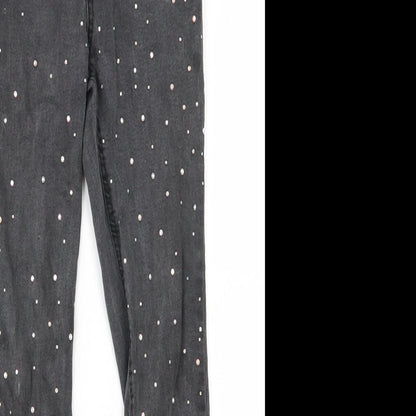 Denim Co Girls Grey   Skinny Jeans Size 11-12 Years