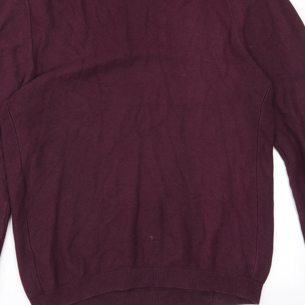 Topman Mens Purple   Pullover Jumper Size M