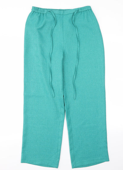 Womens UK Size 12 Julipa Regular Fit Dress Pants Blue Trousers