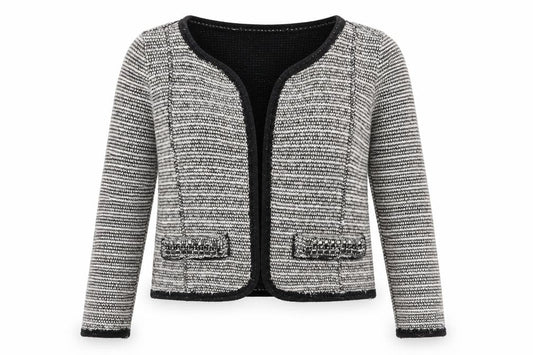 Womens UK Size M Pull & Bear White Shrug Jumper
