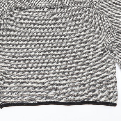 Womens UK Size M Pull & Bear White Shrug Jumper