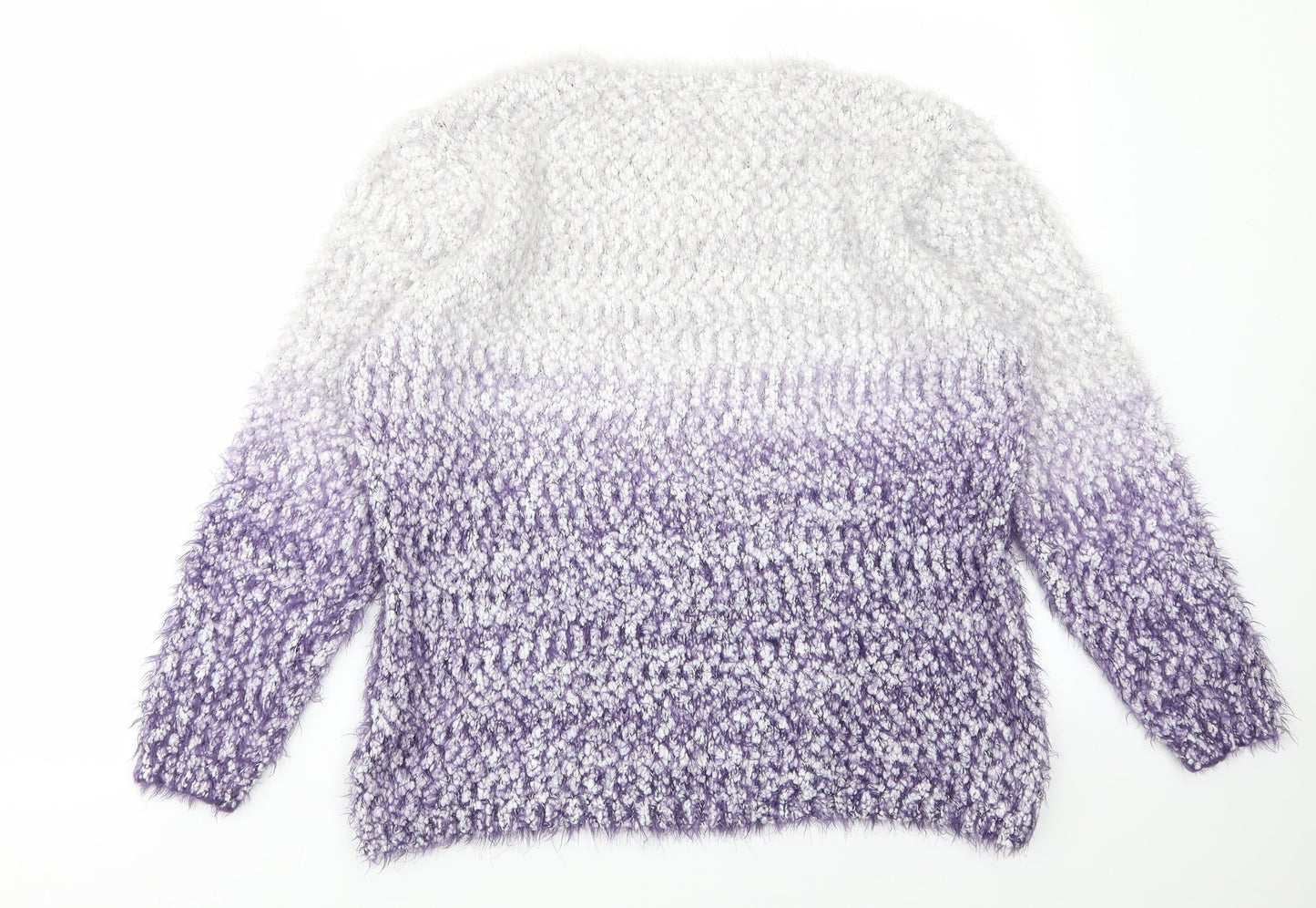 Womens UK Size XL Nina Murati Purple Pullover Jumper