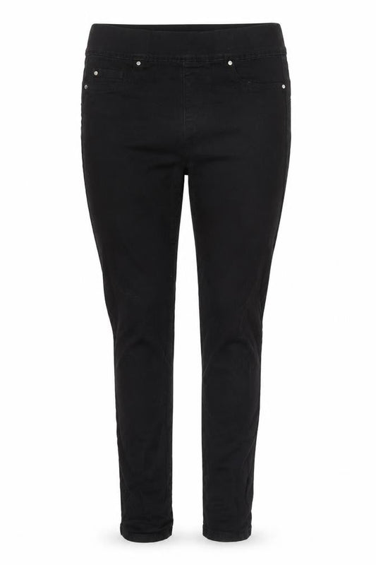 Front view of Primark women’s black jegging jeans, size UK 10, 27-inch leg