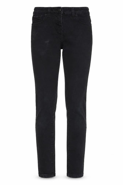 Womens UK Size 8 NEXT Regular Fit Skinny Black Jeans