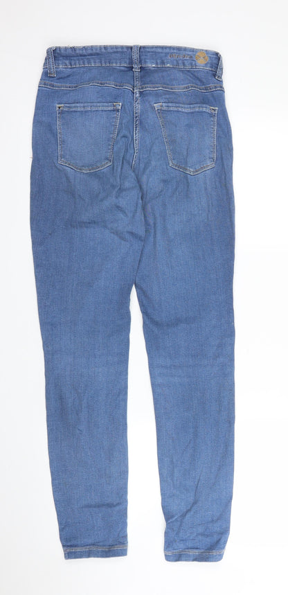 Womens UK Size S Dream Jeans Regular Fit Skinny Blue Jeans
