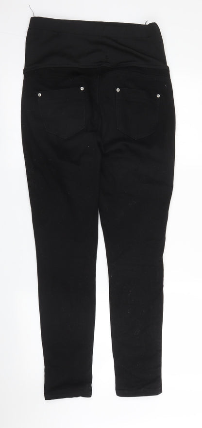 Boohoo Womens Black  Denim Skinny Jeans Size 10 L27 in