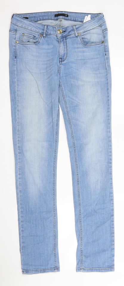 St Womens Blue  Denim Straight Jeans Size 28 in L31 in