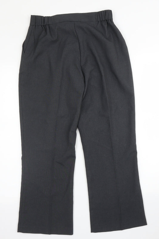 Womens UK Size 12 Damart Regular Fit  Grey Trousers