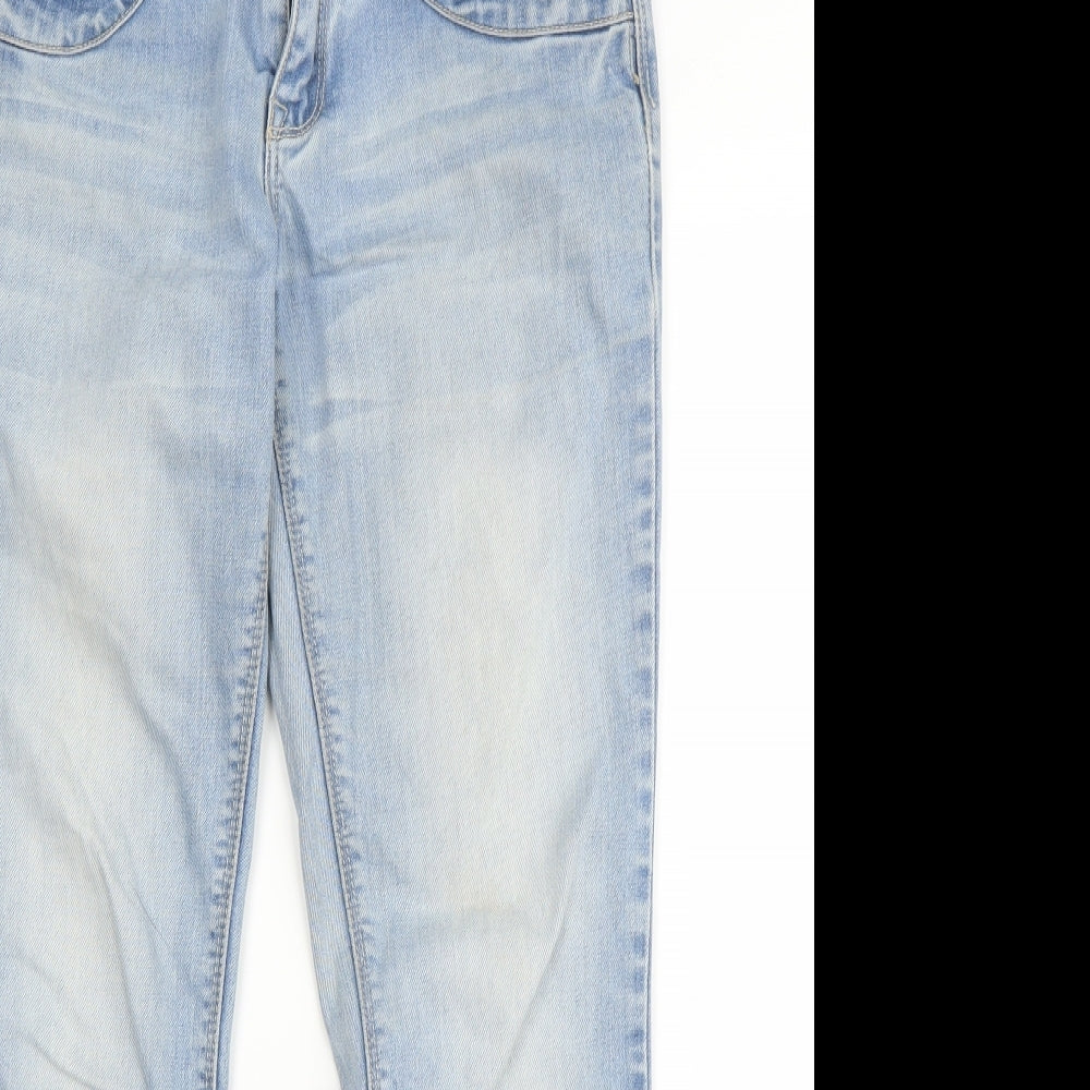 Womens UK Size 10 YesYes Regular Fit Skinny Blue Jeans