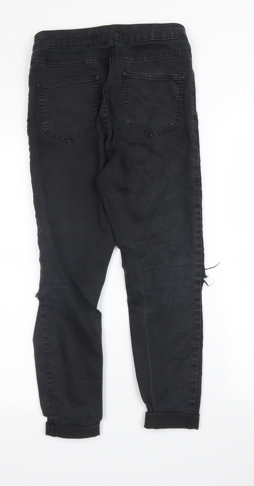 New Look Womens Black  Denim Skinny Jeans Size 10 L21 in