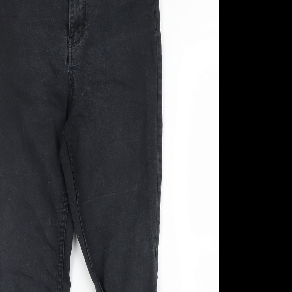 New Look Womens Black  Denim Skinny Jeans Size 10 L21 in