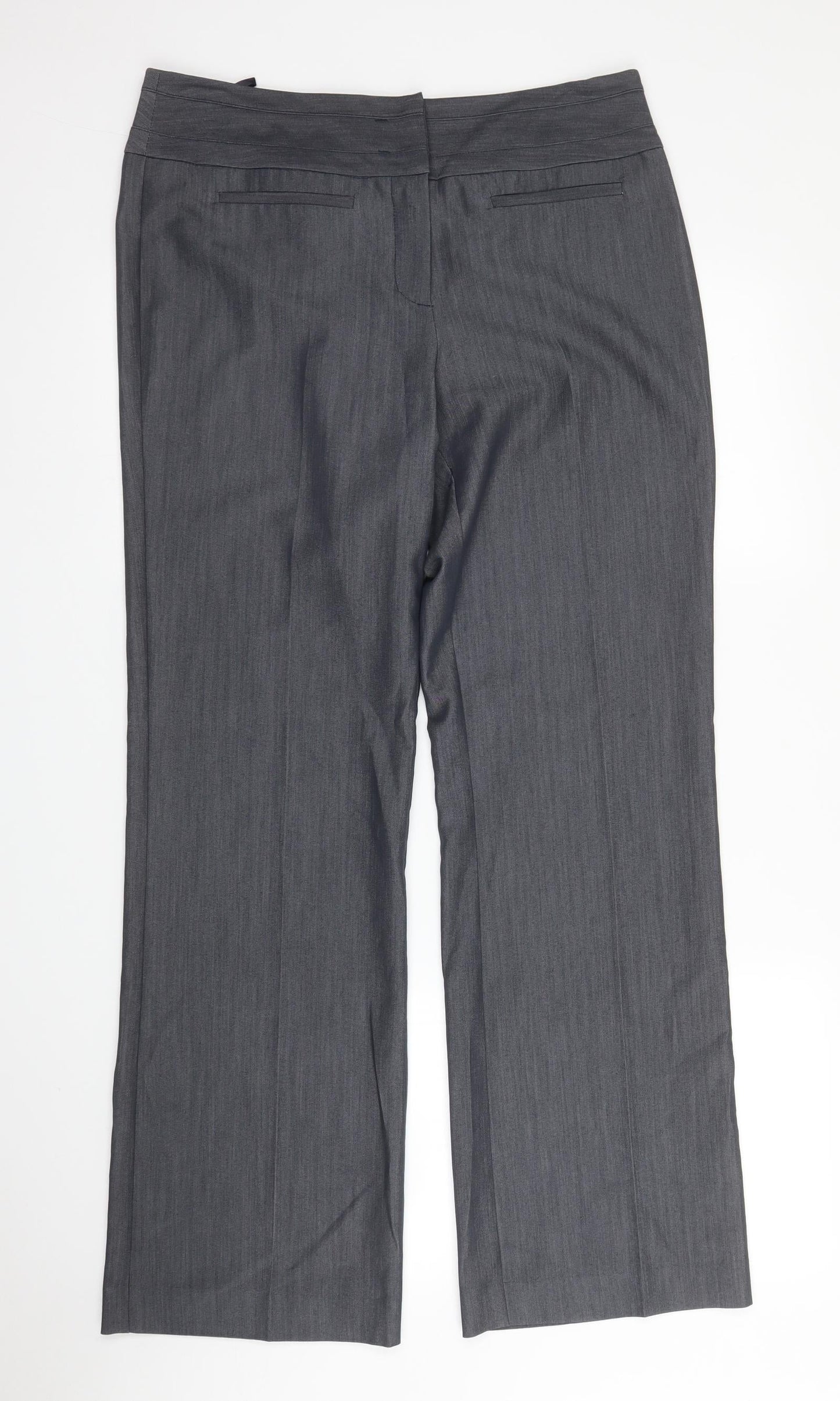 Womens UK Size 12 Epilogue Regular Fit  Grey Trousers