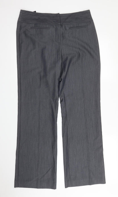 Womens UK Size 12 Epilogue Regular Fit  Grey Trousers
