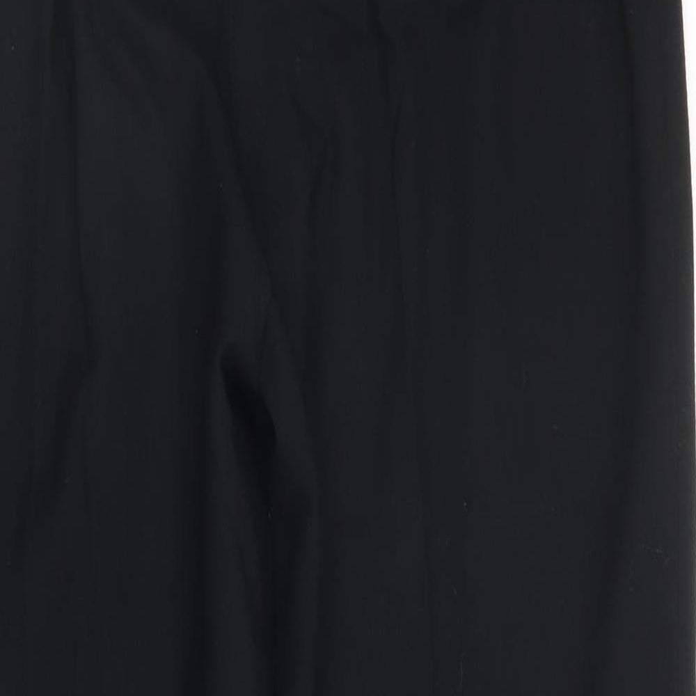 Premium Collection Womens Black   Trousers  Size 10 L30 in