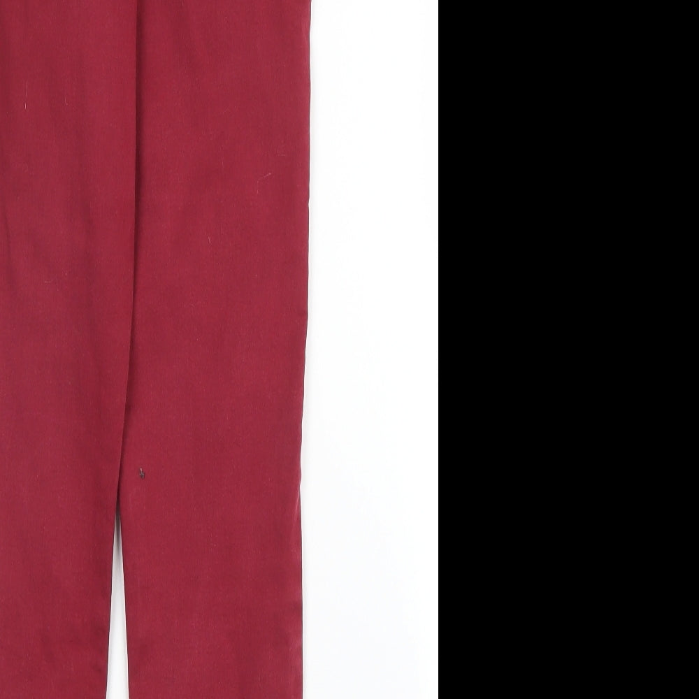 Womens UK Size 12 Preworn Regular Fit Skinny Purple Jeans