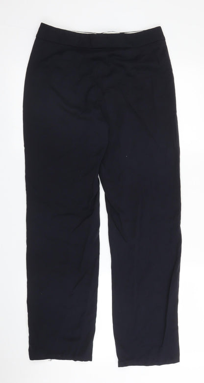 Womens UK Size 8 M&S Regular Fit  Blue Trousers