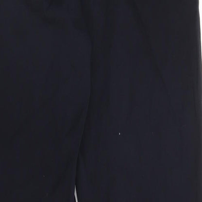 Womens UK Size 8 M&S Regular Fit  Blue Trousers