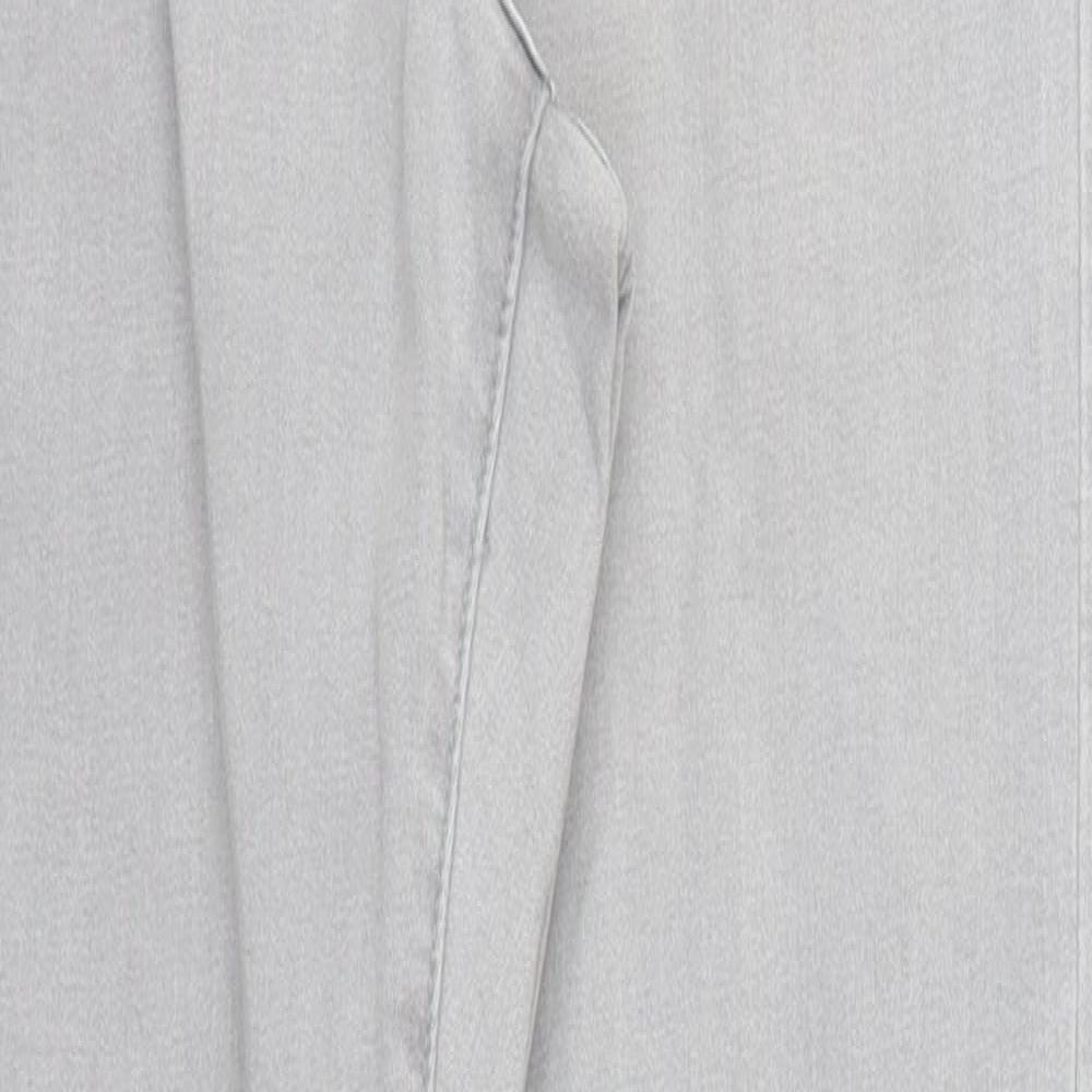 Primark Womens Grey  Denim Skinny Jeans Size 8 L26 in