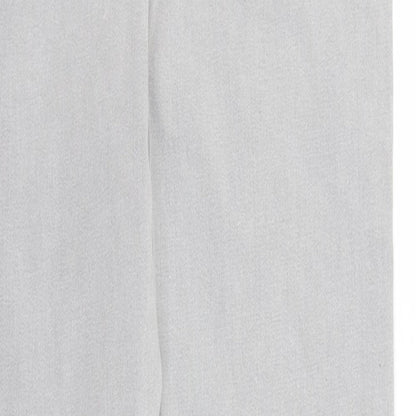 Primark Womens Grey  Denim Skinny Jeans Size 8 L26 in