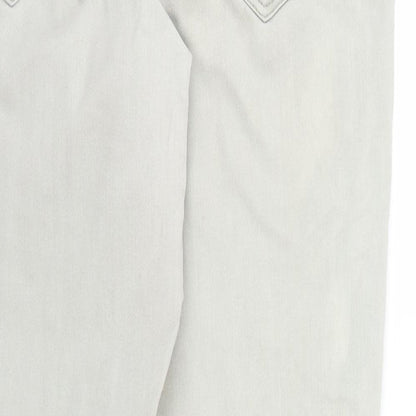 George Womens Green  Denim Skinny Jeans Size 14 L29 in