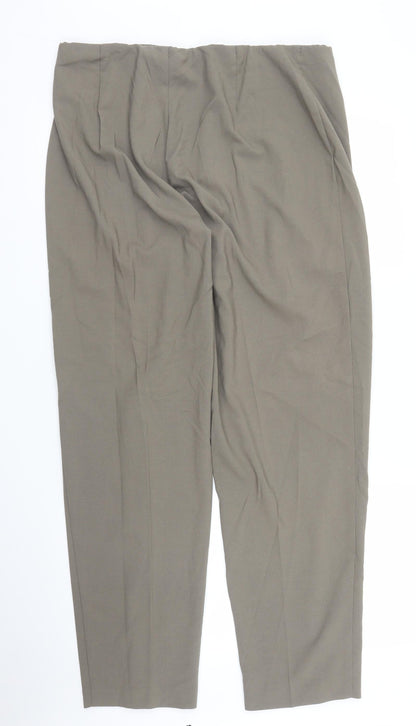 Womens UK Size 22 Essentials Regular Fit  Grey Trousers
