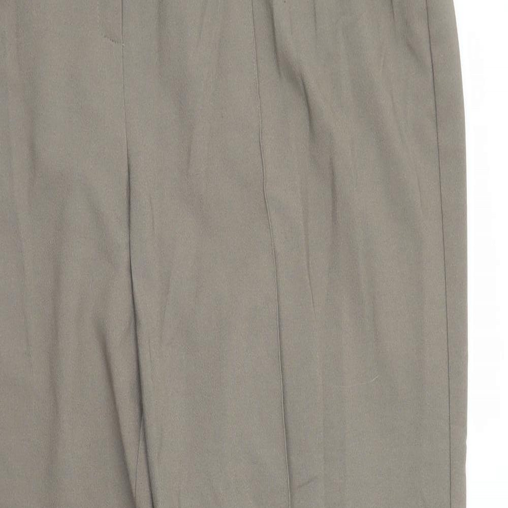 Womens UK Size 22 Essentials Regular Fit  Grey Trousers