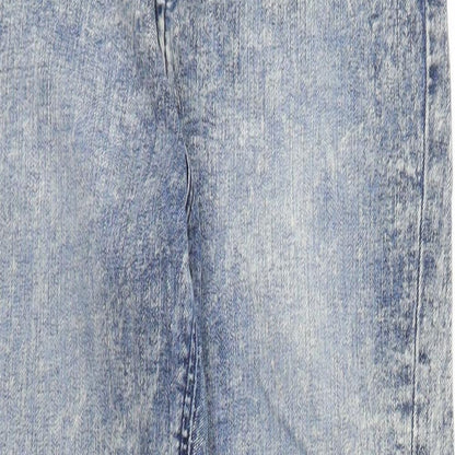 Womens UK Size 6 H&M Regular Fit Mom Blue Jeans