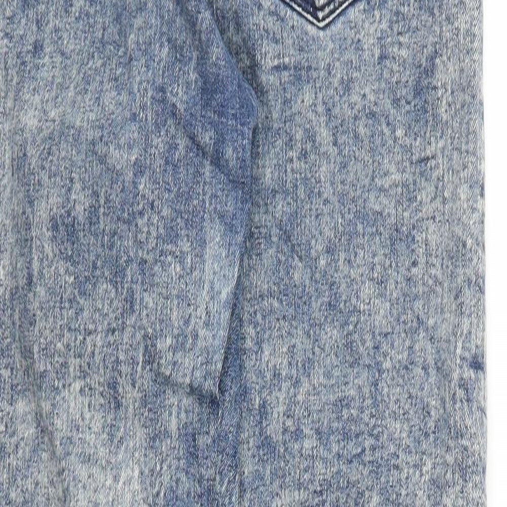 Womens UK Size 6 H&M Regular Fit Mom Blue Jeans