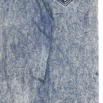 Womens UK Size 6 H&M Regular Fit Mom Blue Jeans