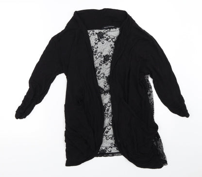 Nella Fantasia Womens Black   Cardigan Jumper Size L