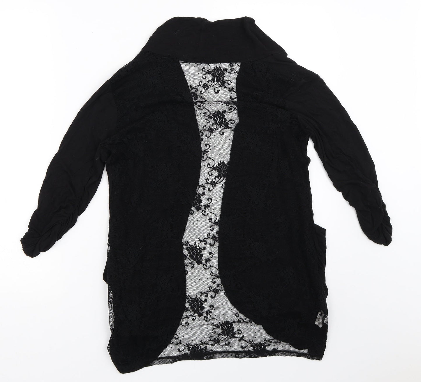 Nella Fantasia Womens Black   Cardigan Jumper Size L