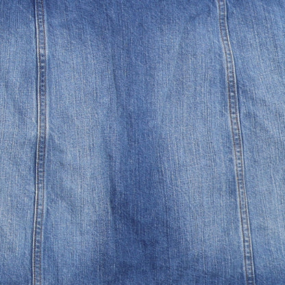 H&M Womens Blue  Denim A-Line Skirt Size 36