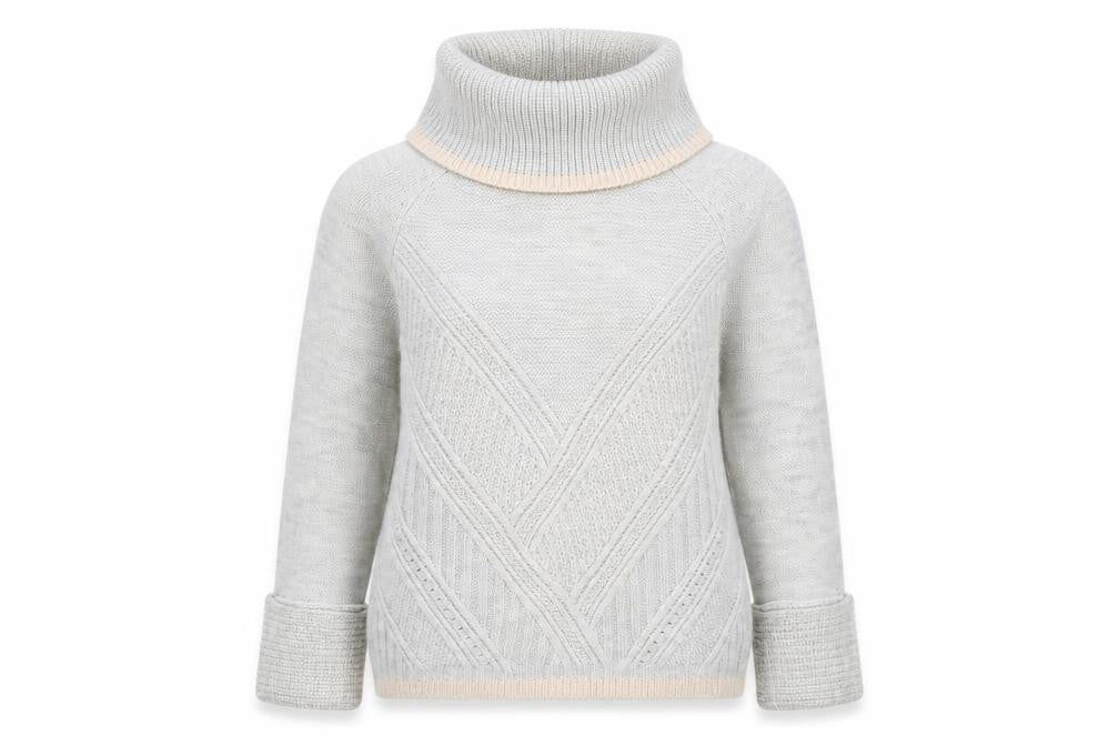 Womens UK Size M Oasis Grey Pullover Jumper