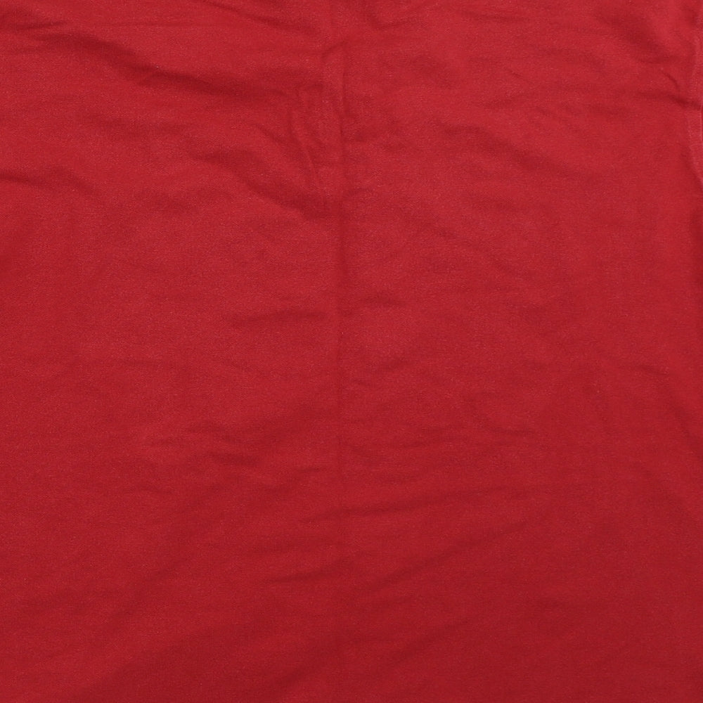 Easy Mens Red    Polo Size M