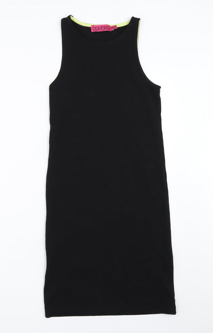 Boohoo Womens Black   Bodycon  Size 4