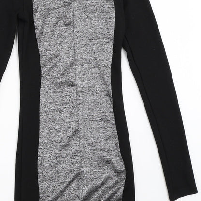 H&M Womens Black   Bodycon  Size 6