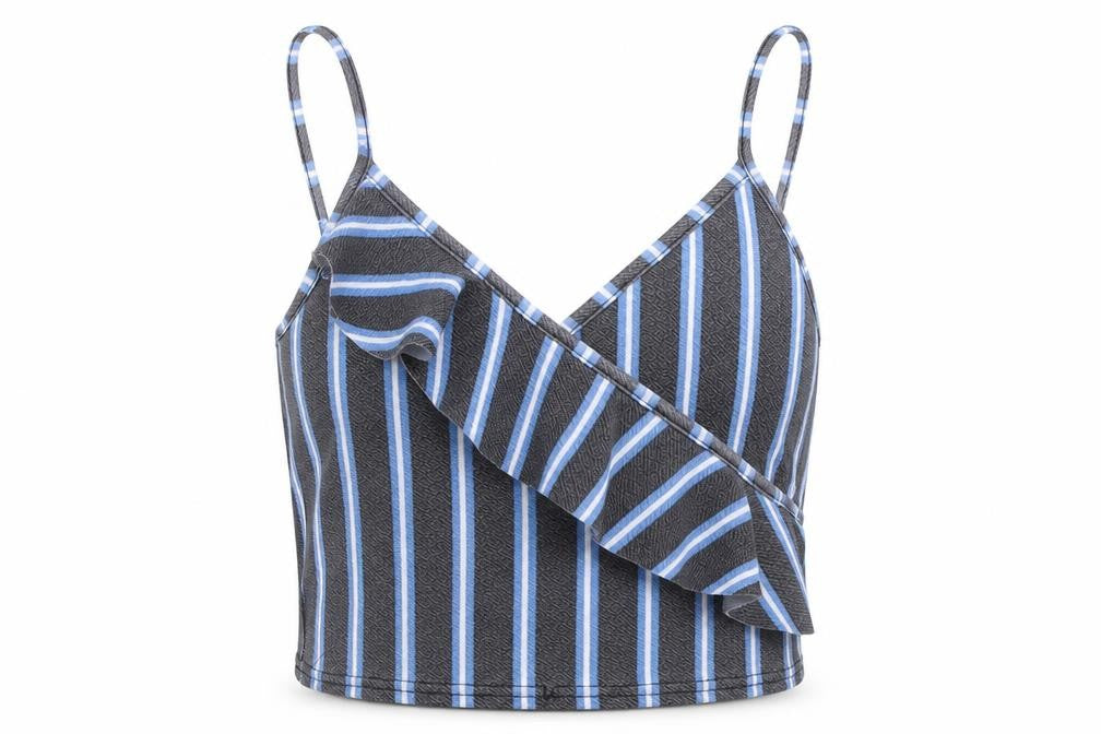 Womens UK Size 6 Boohoo Grey Camisole Tank