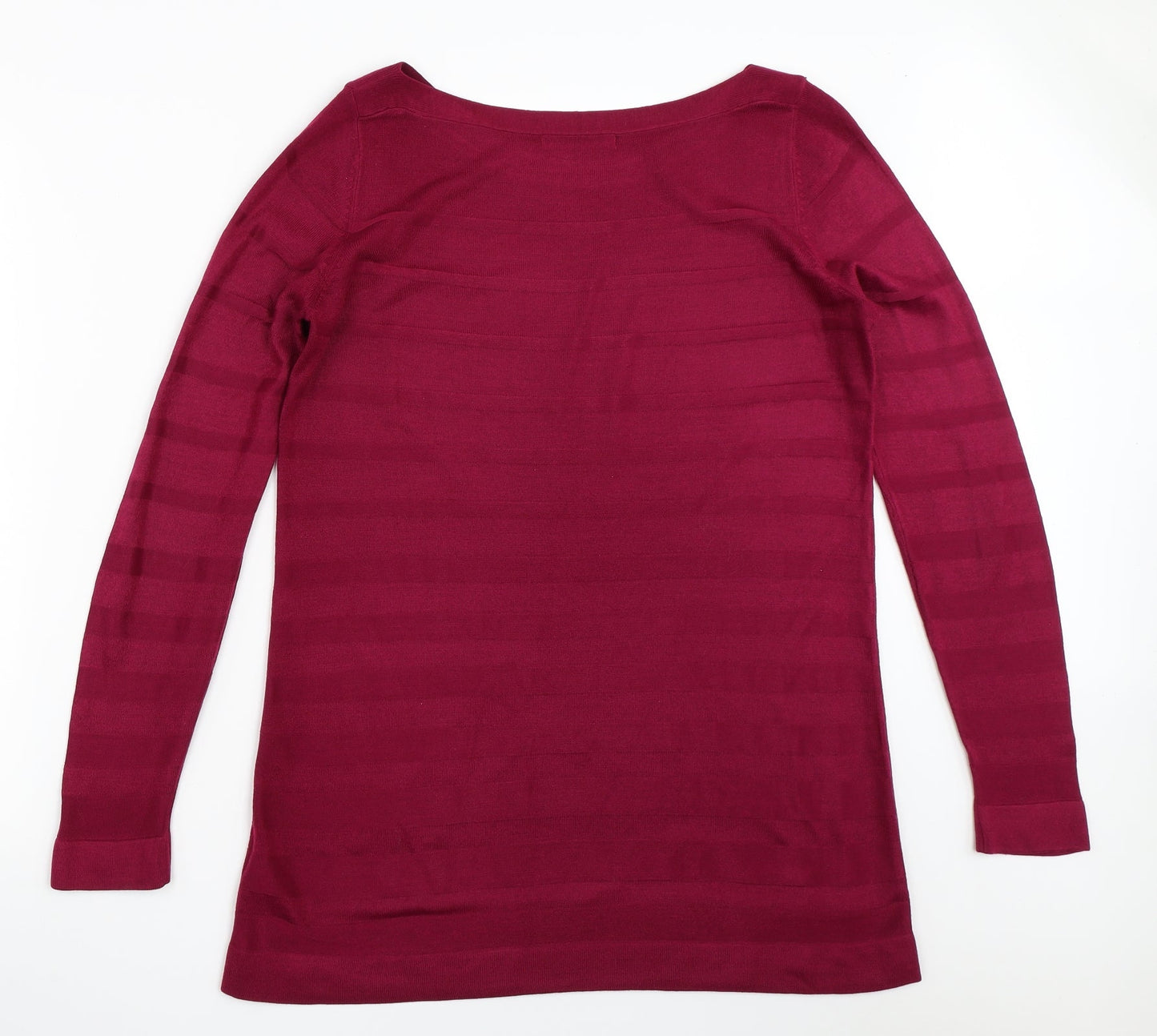 Womens UK Size 12 Marks and Spencer Purple Pullover Jumper