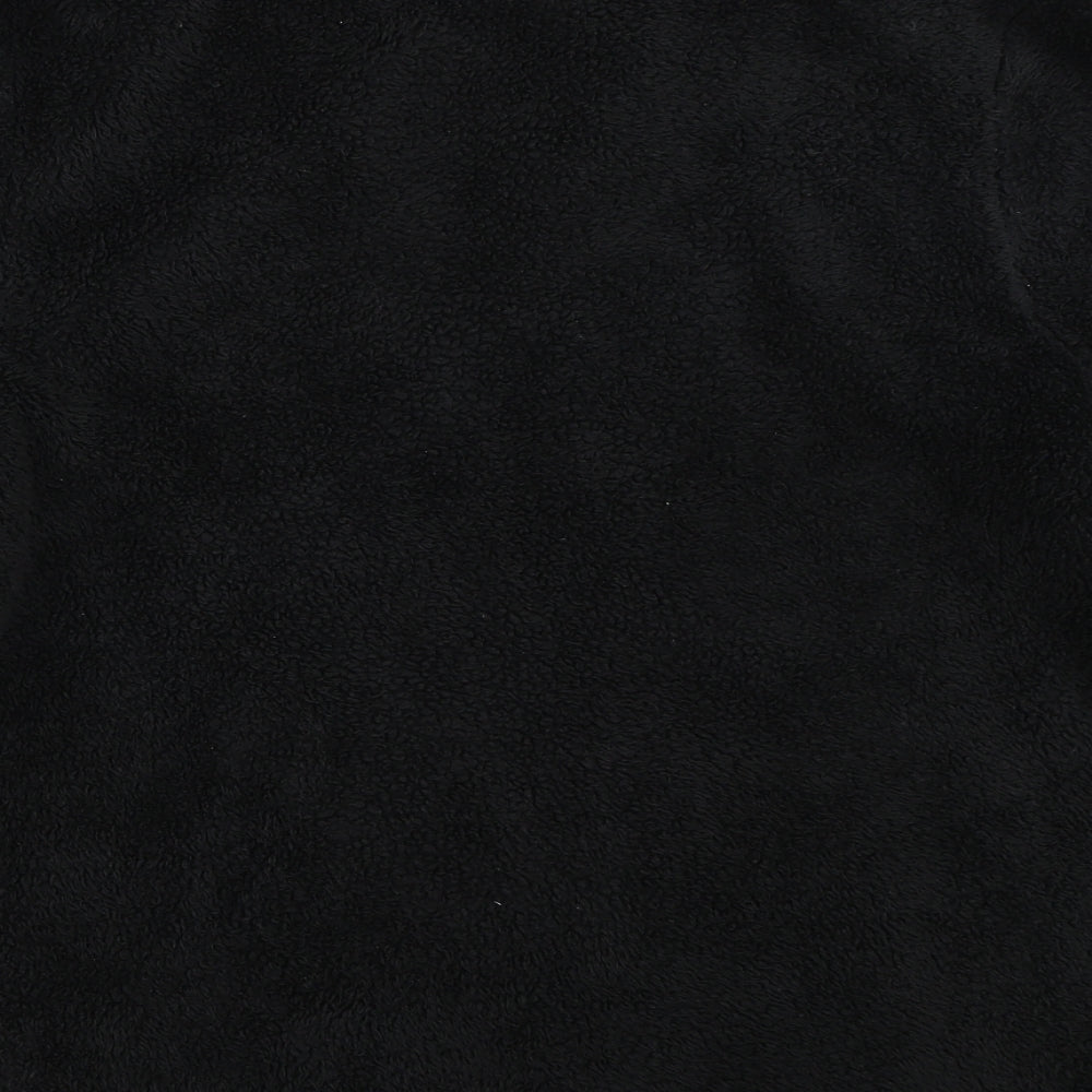Studio Womens Black   Henley Sweatshirt Size 2XL