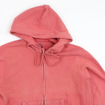 Uniqlo Womens Pink   Full Zip Hoodie Size S