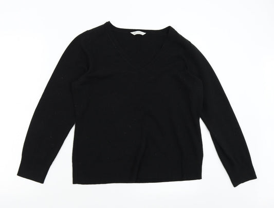 BHS Mens Black  Knit Pullover Jumper